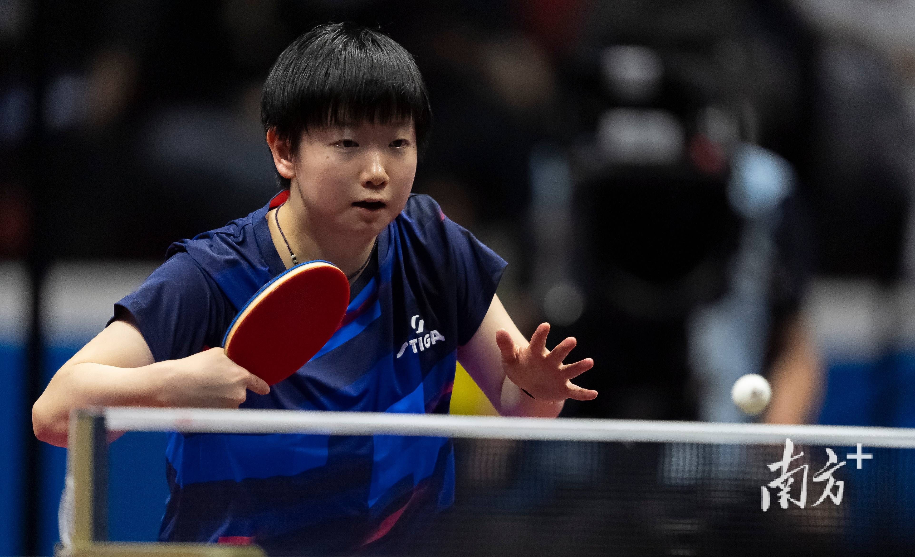 开云下载-孙颖莎王曼昱决赛见！孙颖莎：希望不留遺(yí)憾