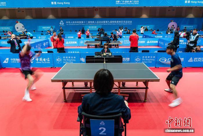 开云平台-全国残特(tè)奧(ào)会特(tè)奧(ào)乒乓球赛事在香港开赛