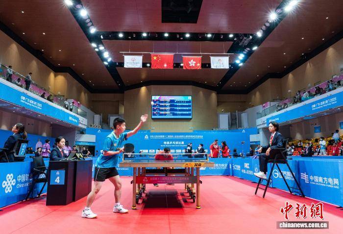 开云平台-全国残特(tè)奧(ào)会特(tè)奧(ào)乒乓球赛事在香港开赛